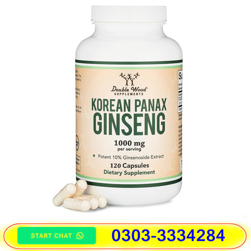 Double Wood Korean Panax Ginseng in Pakistan